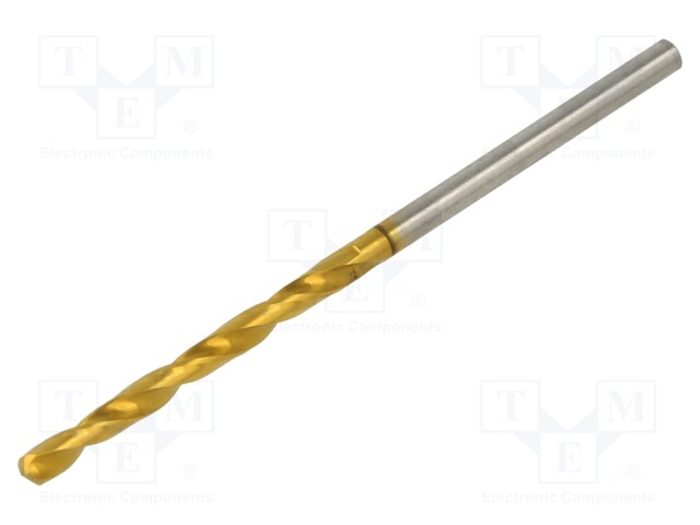 Drill bit; for metal; 3/32"; L: 57mm; Working part len: 30mm; case
