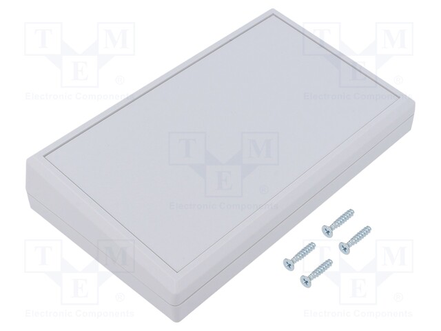 Enclosure: desktop; TENCLOS SLANT SLOPE; X: 145mm; Y: 85mm; ABS