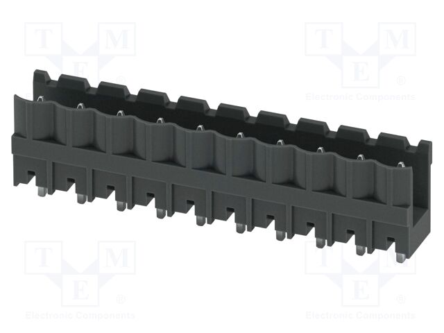 PCB headers, nominal cross section: 2.5 mm?, color: black, n