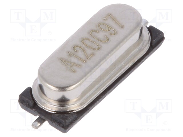 Generator: quartz; 12MHz; SMD; ±30ppm; -40÷80°C; 4.7x12.7x3.3mm
