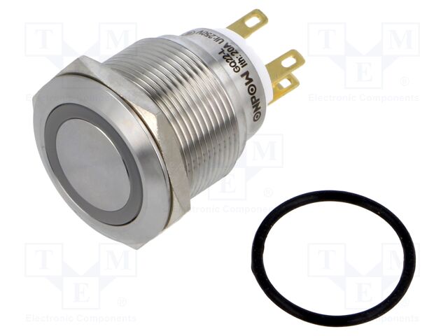 Switch: vandal resistant; Pos: 2; SPDT; 3A/220VAC; 5A/24VDC; IP65