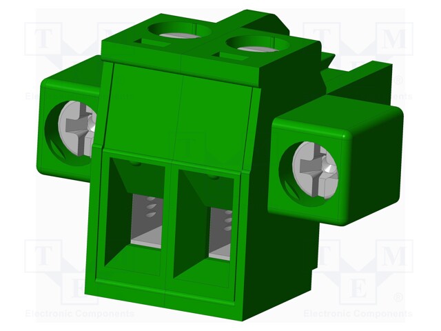 Connector: pluggable terminal block; plug; female; straight; 12A