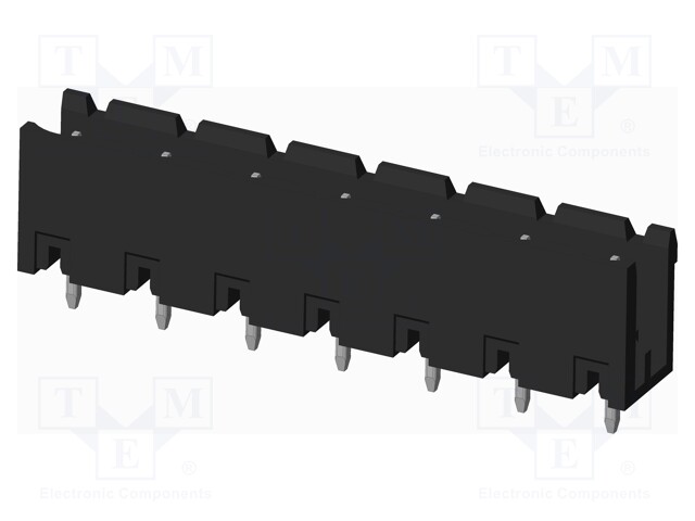 Connector: pluggable terminal block; socket; male; straight; THT