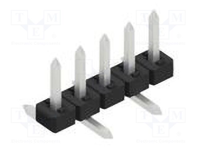 Connector: pin strips; pin header; male; PIN: 5; 2mm; SMT; 1x5; 100V