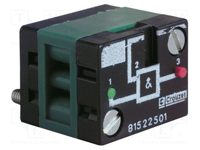 Pneumatic module: pneumatic logics module