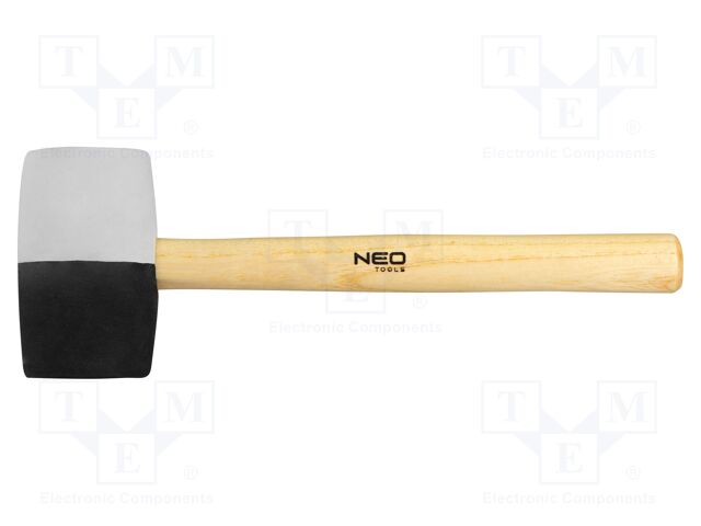 Hammer; 680g; rubber; 63mm