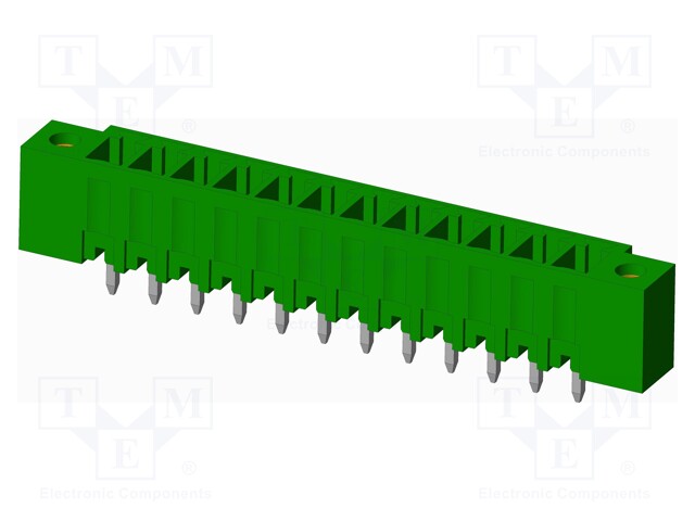 Connector: pluggable terminal block; socket; male; straight; THT