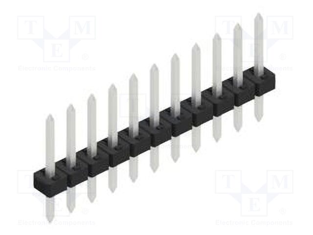 Connector: pin strips; pin header; male; PIN: 11; 2mm; THT; 1x11