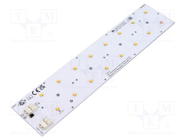 LED strip; W: 49.5mm; L: 223mm; No.of diodes: 16; CRImin: 80; 4710lm