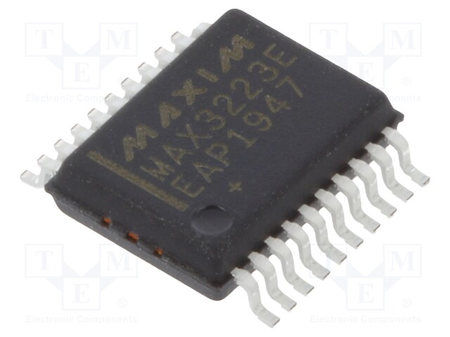 IC: interface; transceiver; RS232,full duplex; 120kbps; SSOP20