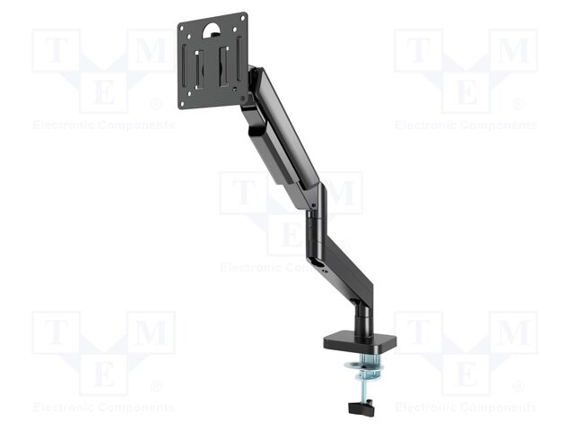 Holder; 10kg; 17÷32"; black; 75x75mm,100x100mm; monitor x1