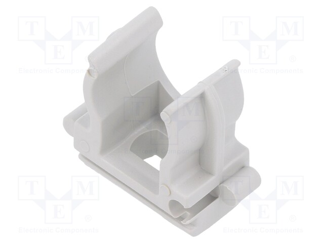 Bracket; ABS; Application: for braids; Colour: light grey