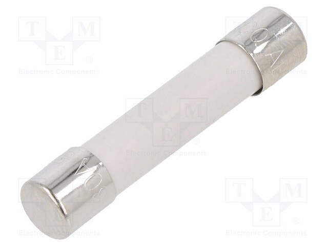 Fuse: fuse; 30A; 500VAC; ceramic,cylindrical; 6,3x32mm