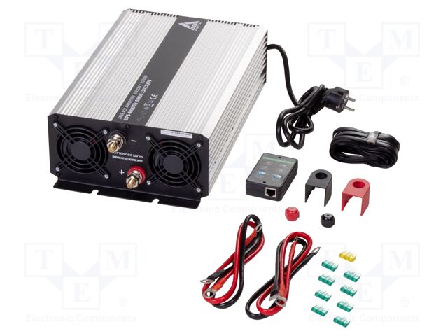 Converter: DC/AC; 2kW; Uout: 230VAC; Out: mains 230V; -25÷55°C; 12V