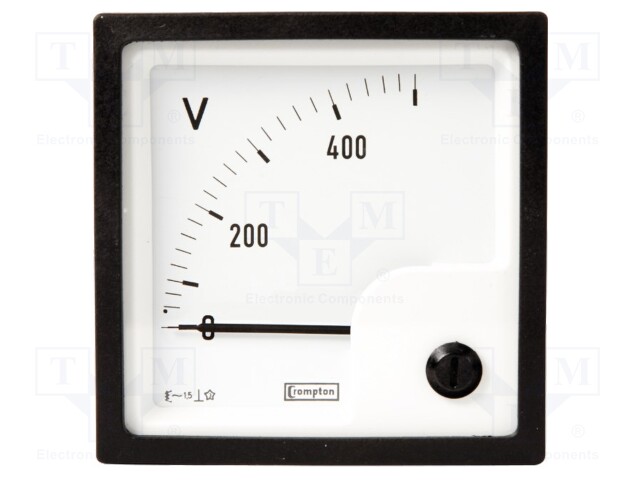 Meter: panel; analogue; 0÷72kV; True RMS; 132V; Class: 1,5; 50÷60Hz