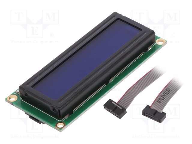 Module: display; LCD display; 5VDC; I2C