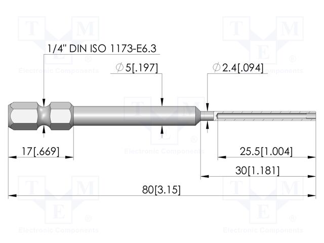 Tool: mounting tool; test needles