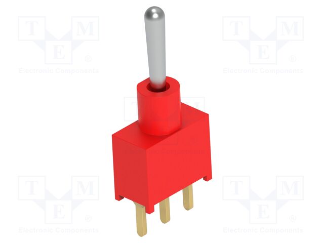 Switch: toggle; Pos: 2; SPDT; ON-ON; 5A/125VAC; 5A/28VDC; -30÷85°C