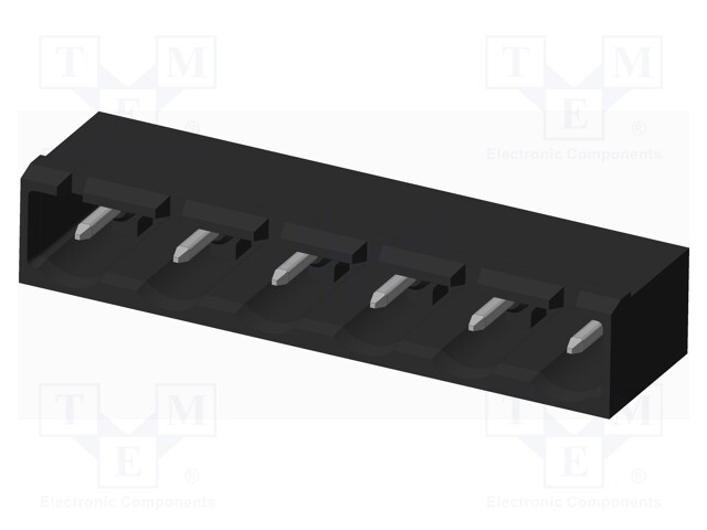 Connector: pluggable terminal block; socket; male; on PCBs