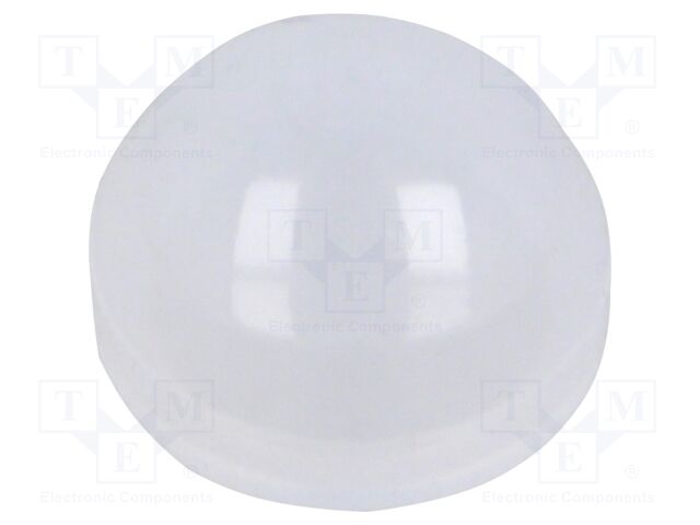 Cover; IP68; transparent; Ø19.3x8.45mm