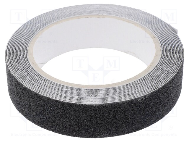 Tape: marking; W: 25mm; L: 5m; Colour: black; V: self-adhesive