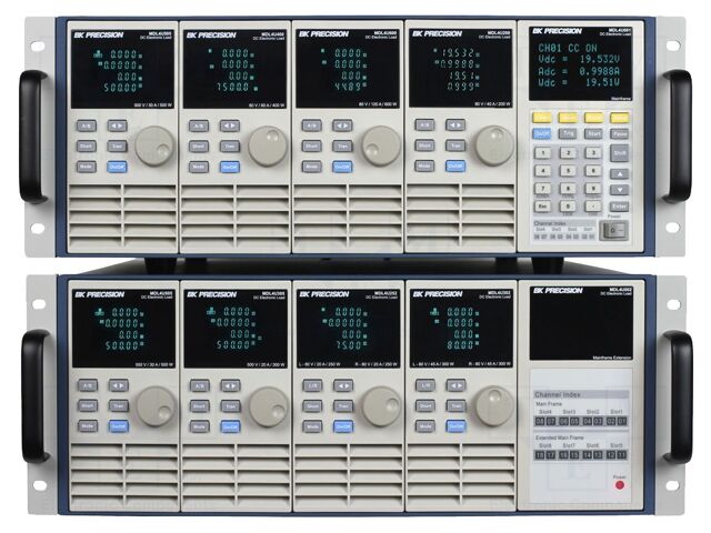 Electronic load; 0÷80V; 0÷60A; 400W; Series: MDL4U; 82x170.5x573mm