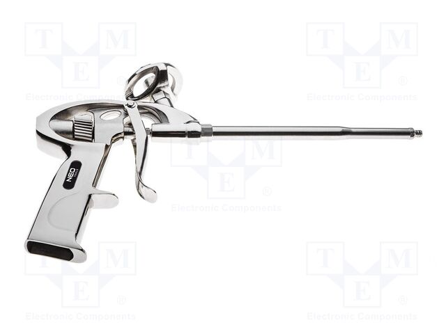 Foam mounting gun; aluminium; Handle material: aluminum
