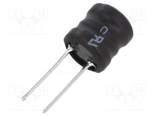 Inductor: wire; THT; 6.8mH; Ioper: 300mA; 10Ω; ±10%; Ø11.5x11.5mm