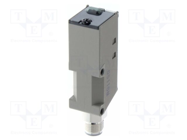 Sensor: photoelectric; transmitter; Range: 5m; NPN