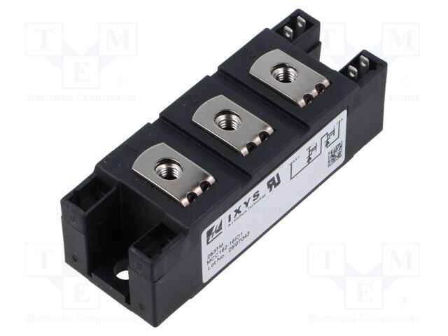 Module: thyristor; double series; 1.6kV; 181A; Y4-M6; Ufmax: 1.25V