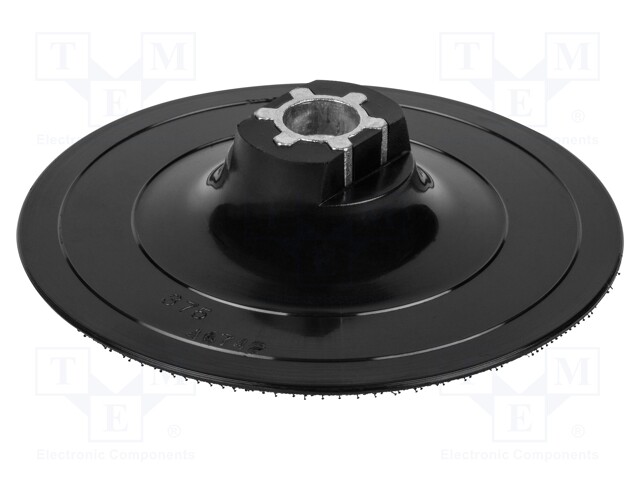 Sanding plate; Ø: 125mm; Mounting: bur; Thread: M14