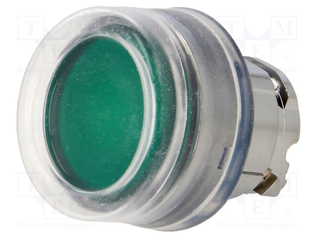 Switch: push-button; Stabl.pos: 1; 22mm; green; IP66; Pos: 2; Ø22mm