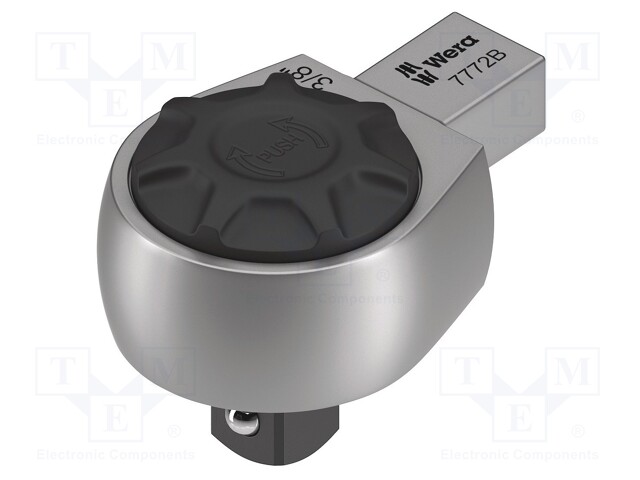 Rattle; 3/8",9x12; with switch; 52mm; Application: torque wrench