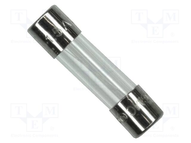 Fuse: fuse; medium time-lag; 4A; 125VAC; cylindrical,glass; 5x20mm