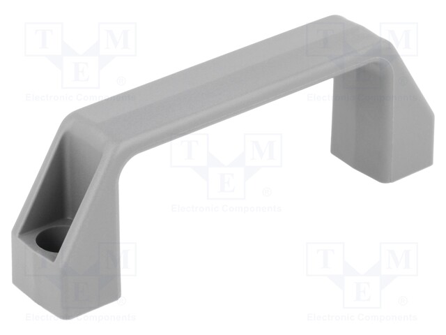 Handle; Mat: technopolymer (PA); grey; H: 38mm; L: 109mm; W: 21mm