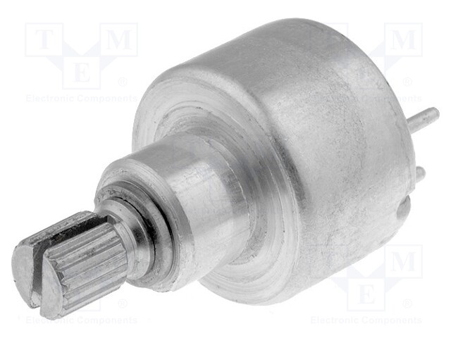 Potentiometer: shaft; single turn; 2.2kΩ; 1W; ±20%; 4mm; linear; THT