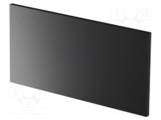Rear panel; for ITALTRONIC enclosure