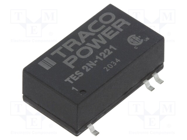 Converter: DC/DC; 2W; Uin: 9÷18V; Uout: 5VDC; Uout2: -5VDC; SMD; 5.1g