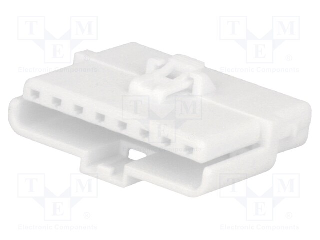Plug; wire-wire; hermaphrodite; Ditto; 3mm; PIN: 8; w/o contacts