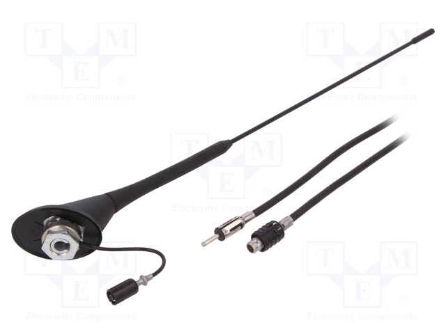 Antenna; car top; 0.4m; AM,FM; universal,kit; 5.6m