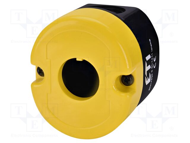 Case; black,yellow; ESE; IP41; plastic; Holes no: 1; 65x55x53.5mm