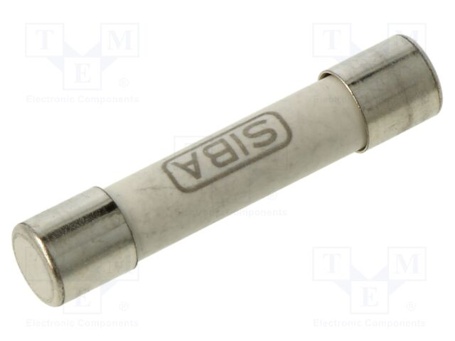 Fuse: fuse; quick blow; 7A; 600VAC; ceramic,cylindrical; 6.3x32mm