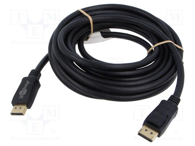 Cable; DisplayPort 2.0,HDCP 2.2; DisplayPort plug,both sides