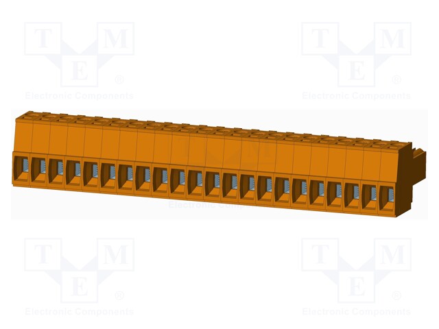 Connector: pluggable terminal block; plug; female; straight; 10A