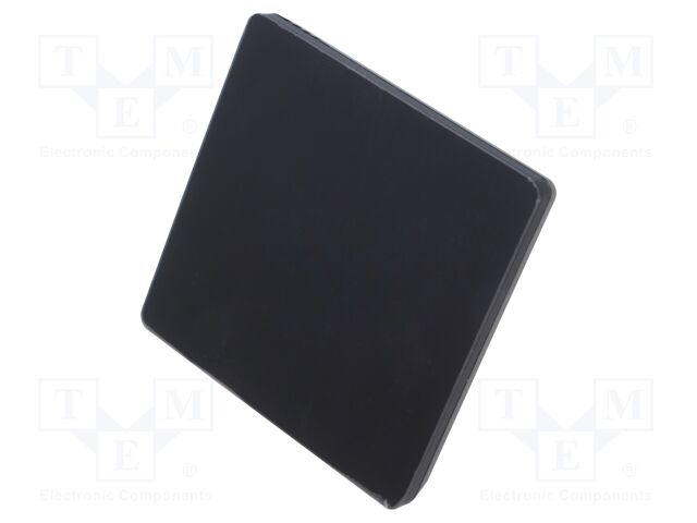 Wireless thermostat; flush mount; 230VAC; IP20; SUPLA; black