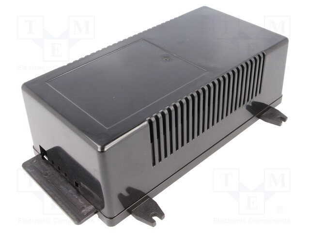 Enclosure: for power supplies; X: 112mm; Y: 222mm; Z: 72mm; ABS
