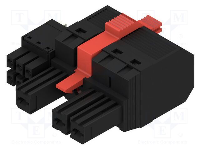 Pluggable terminal block
