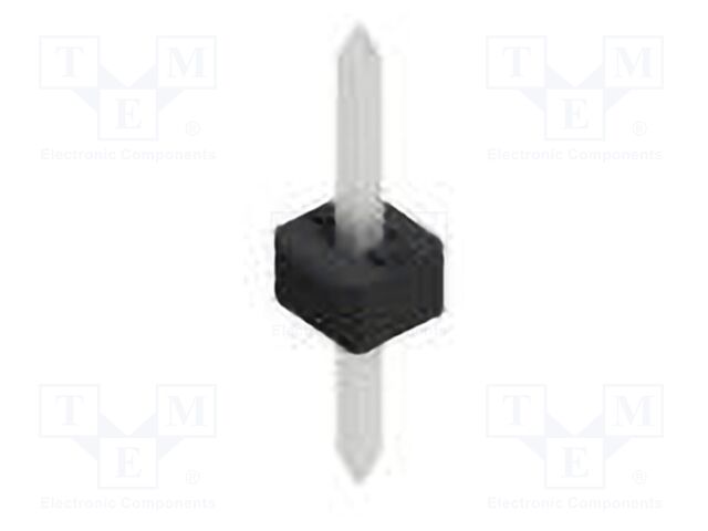 Connector: pin strips; pin header; male; PIN: 1; 2mm; THT; 1x1; 100V