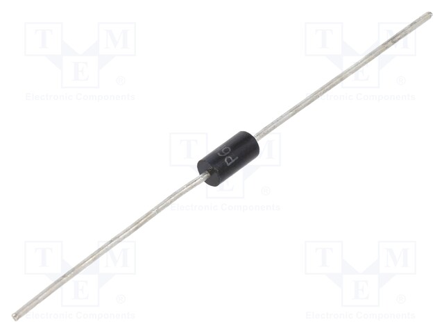 Diode: TVS; 600W; 6.45÷7.14V; 57A; bidirectional; ±5%; DO15