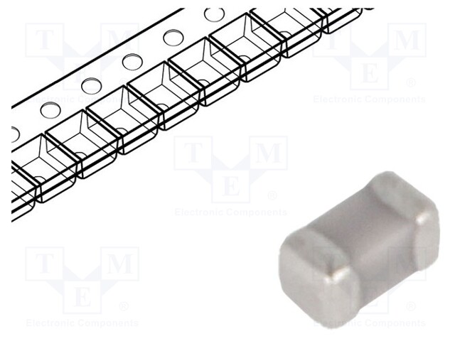 Capacitor: ceramic; MLCC; 5.6pF; 50V; C0G; ±0.5pF; SMD; 0402